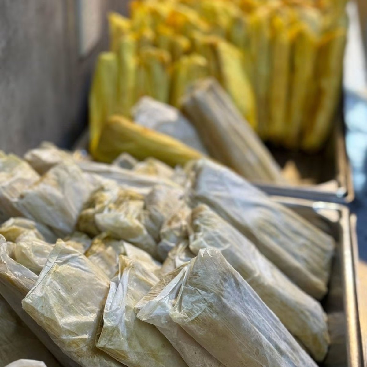 Hand-wrapped tamales